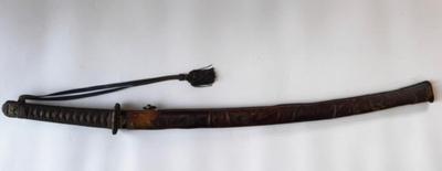 WWII Japanese Army Katana Sword and Scabbard