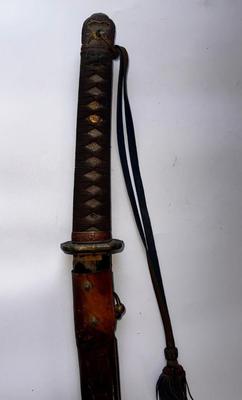 WWII Japanese Army Katana Sword and Scabbard