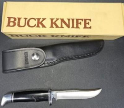 Buck Knife 102 With Sheath - (T1)