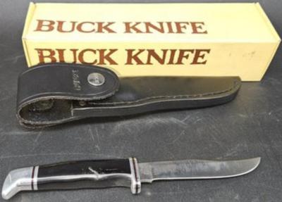 Buck Knife 102 With Sheath - (T1)