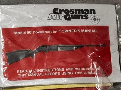 Crosman 66 Powermaster BB .177 Pellet Air Gun Rifle