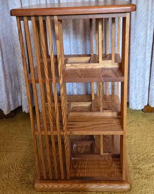 LOT 94D: MCM Revolving Shelving Unit