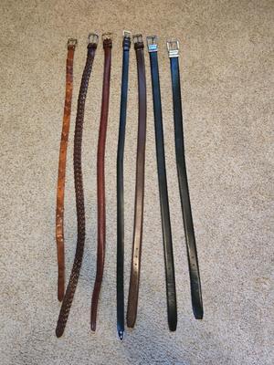 Men’s Leather Belts – Size 34–38