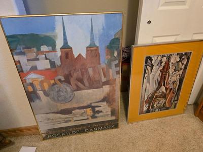Framed Art Prints Set of 2