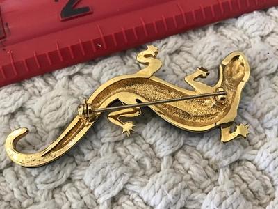 Avon Vintage Salamander Brooch