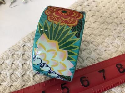 Wide Tropical Cuff