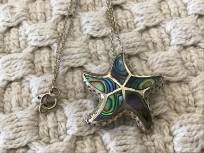 925 Pendant and Chain. Marked