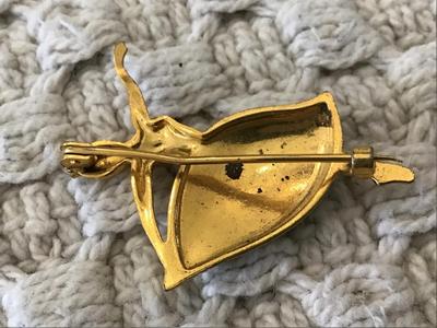Damascene Ballet Brooch