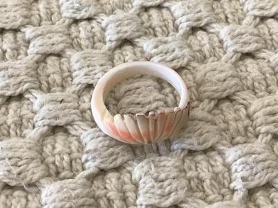 Carved Shell Ring