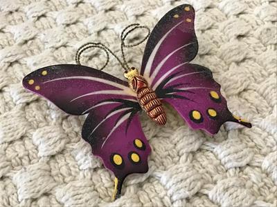 Large Korea Vintage Butterfly