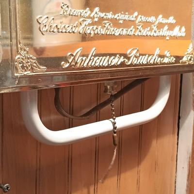 LOT 226: Budweiser 1986 Sconce Bar Light