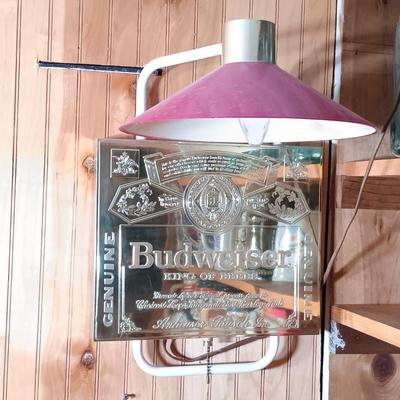 LOT 226: Budweiser 1986 Sconce Bar Light