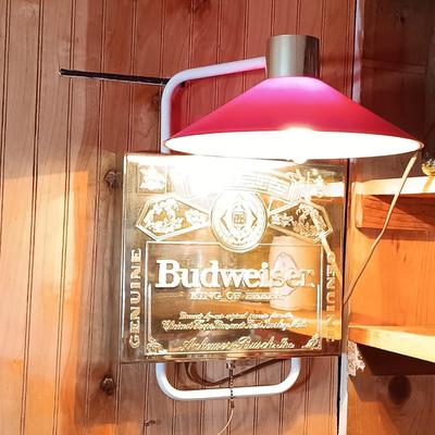 LOT 226: Budweiser 1986 Sconce Bar Light