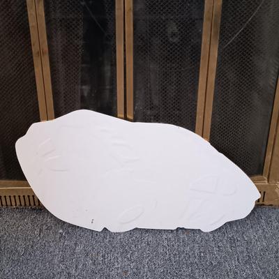 LOT 229: Timber Wolf Mark Green #37 Metal Nascar Sign 2003