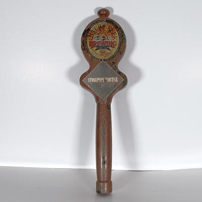 LOT 238: Vintage Beer Tap Handles - Budweiser Guitar Handle, Miller Lite, Otter Creek & More