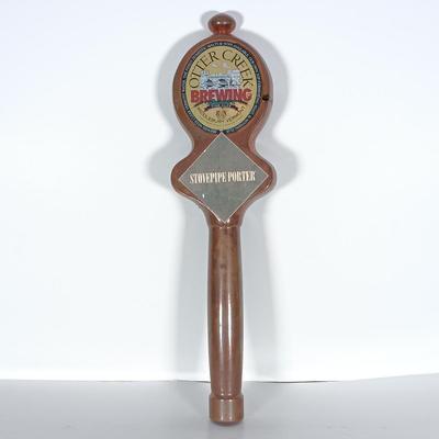 LOT 238: Vintage Beer Tap Handles - Budweiser Guitar Handle, Miller Lite, Otter Creek & More