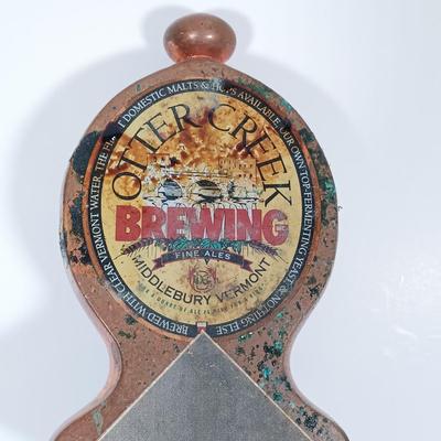 LOT 238: Vintage Beer Tap Handles - Budweiser Guitar Handle, Miller Lite, Otter Creek & More