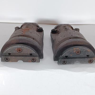 LOT 239: Cast Iron Foundry Molds for Glass