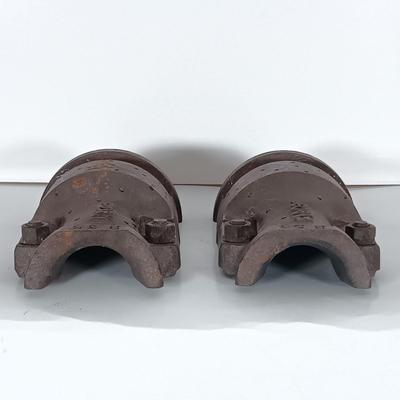 LOT 239: Cast Iron Foundry Molds for Glass