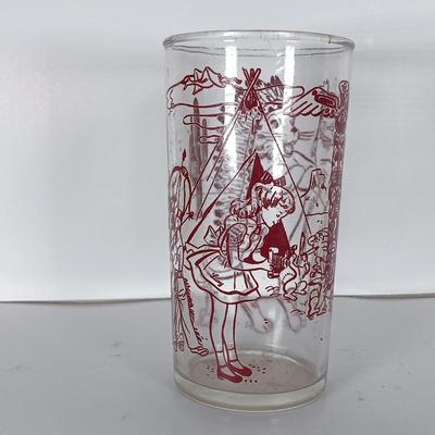 LOT 240: Glass Bookends, Hazel Atlas Child's Mug, Milk Glass Vase & Peanut Butter Drinking Glass