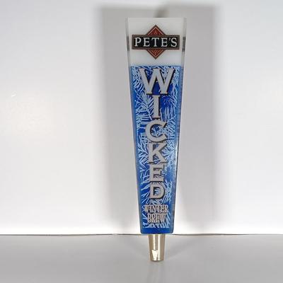 LOT 241: Vintage Beer Tap Handles - Porcelain Miller Lite Handle, Metal Rheingold, Acrylic Piel's Beer & More