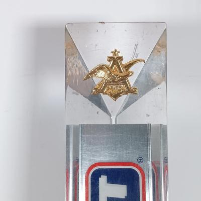 LOT 243: Vintage Beer Tap Handles - Plastic Old Milwaukee, Acrylic Bud Light, Wood Budweiser & More
