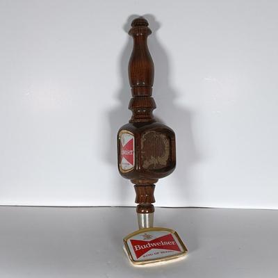 LOT 243: Vintage Beer Tap Handles - Plastic Old Milwaukee, Acrylic Bud Light, Wood Budweiser & More