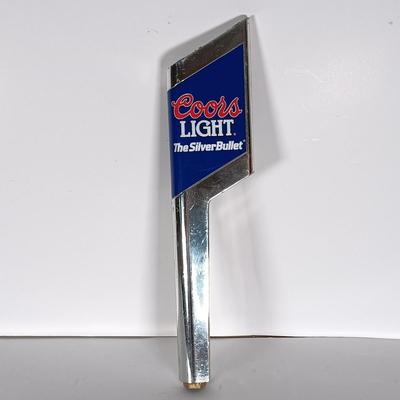 LOT 300: Vintage Beer Tap Handles - Wood Bud Light, Plastic Coors Light, Acrylic Pabst Blue Ribbon & More