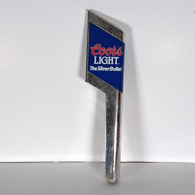 LOT 300: Vintage Beer Tap Handles - Wood Bud Light, Plastic Coors Light, Acrylic Pabst Blue Ribbon & More