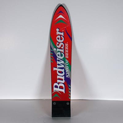 LOT 300: Vintage Beer Tap Handles - Wood Bud Light, Plastic Coors Light, Acrylic Pabst Blue Ribbon & More