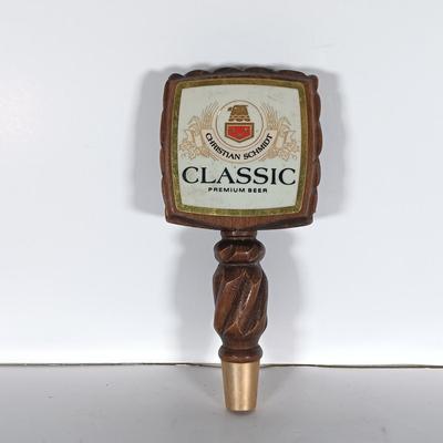 LOT 302: Vintage Beer Tap Handles - Wood Miller Lite Baseball Handle, Acrylic Miller Lite Packers Handle & More