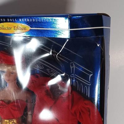 LOT 304: Barbie 1995 Dress Up Game with (2) Silken Flame 1997 Reproduction Barbies & Barbie 1991 Mermaid