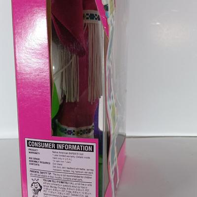 LOT 305: Special Edition 1992 Native American Barbie with 1993 Second Edition & 1994 Third Edition Native American Barbies