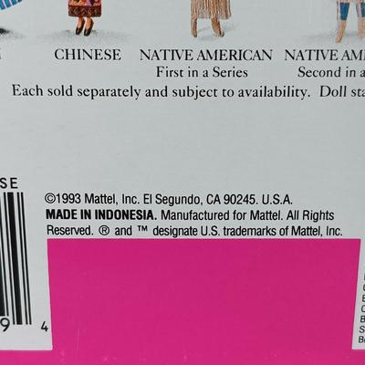 LOT 305: Special Edition 1992 Native American Barbie with 1993 Second Edition & 1994 Third Edition Native American Barbies