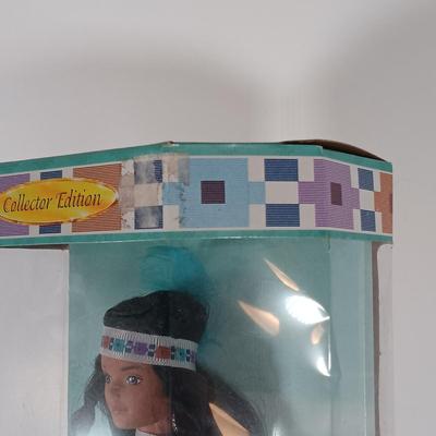 LOT 306: American Stories Collection 1995 Native American Barbie with 1992 Special Edition & 1997 Fourth Edition Barbies