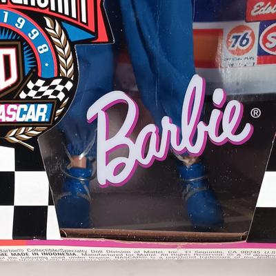 LOT 307: WNBA 1998 Rebecca Lobo Kira and Blonde Barbie with (2) Nascar 50th Anniversary 1998 Barbies