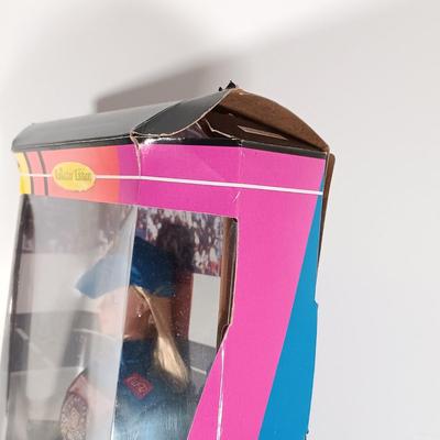 LOT 307: WNBA 1998 Rebecca Lobo Kira and Blonde Barbie with (2) Nascar 50th Anniversary 1998 Barbies