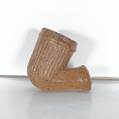 LOT 308: Civil War-Style Clay Pipe, Lidded Wooden Pipe Bowl, White Clay Pipe & Vintage Tobacco Tins