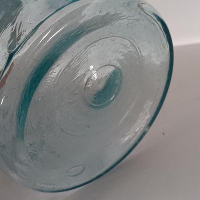 LOT 315: Collection of Blue Glass Canning Jars - Telephone Jar, Atlas, Millville Fruit Jar & More