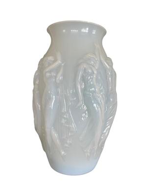 Decor - Sabino Vase WWII Era 14" Antique XL= Gloss finish -Part of an Unmatched Pair 14" tall Gloss finish.