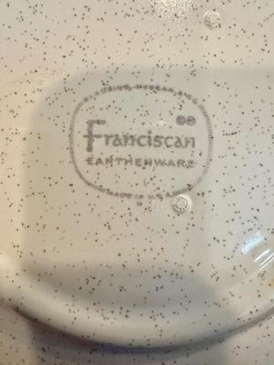 Kitchen Lot - 7- Franciscan Atomic Starburst. 11 Dinner Plates & more plus serving pieces