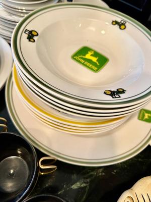Kitchen Lot 9 w/ John Deer, Mid Century Cups & More