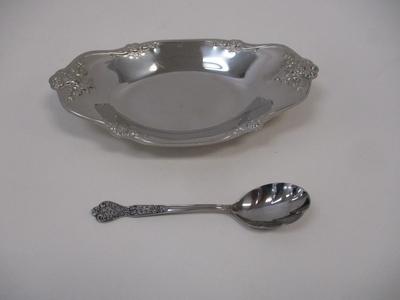 Japan Stainless Candy Tray & Versailles Spoon