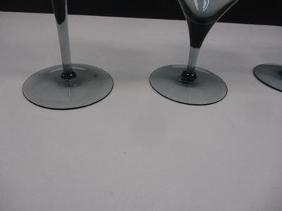 29 Pieces Of American Manor Le Blue Glasses Made In USA