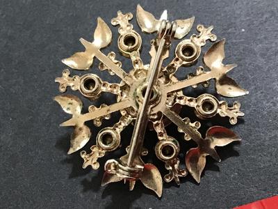 Opal like Vintage Brooch