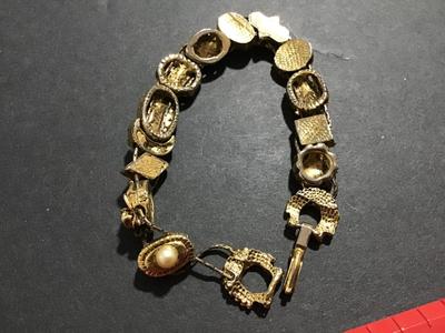 Vintage Victorian revival slide Bracelet