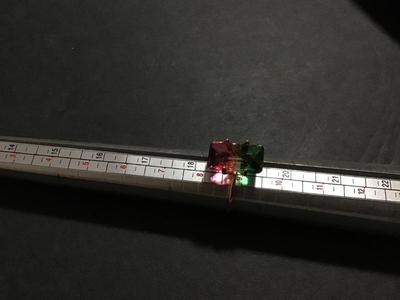 Gorgeous Watermelon Tourmaline Ring