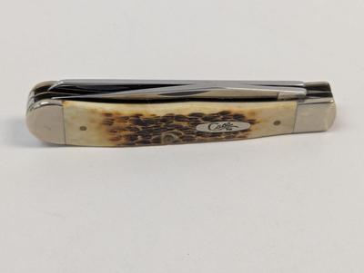 Case XX 2 Blade Pocket Knife Bone Trapper #3