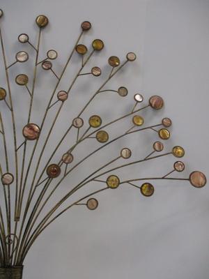Contemporary Metal Wall Art Autumn