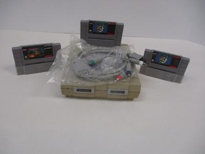 Vintage Super Nintendo Console & Games Untested